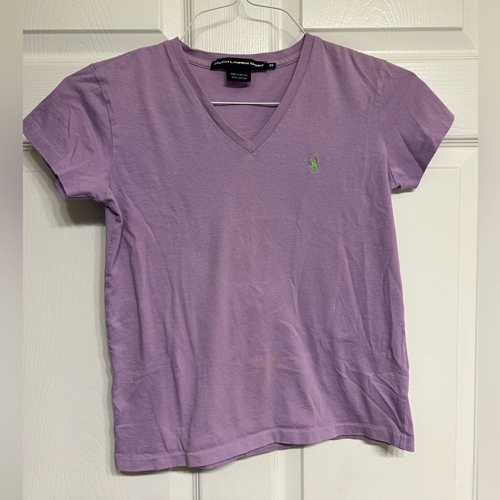 Ralph Lauren Polo V-neck tee, women’s XS